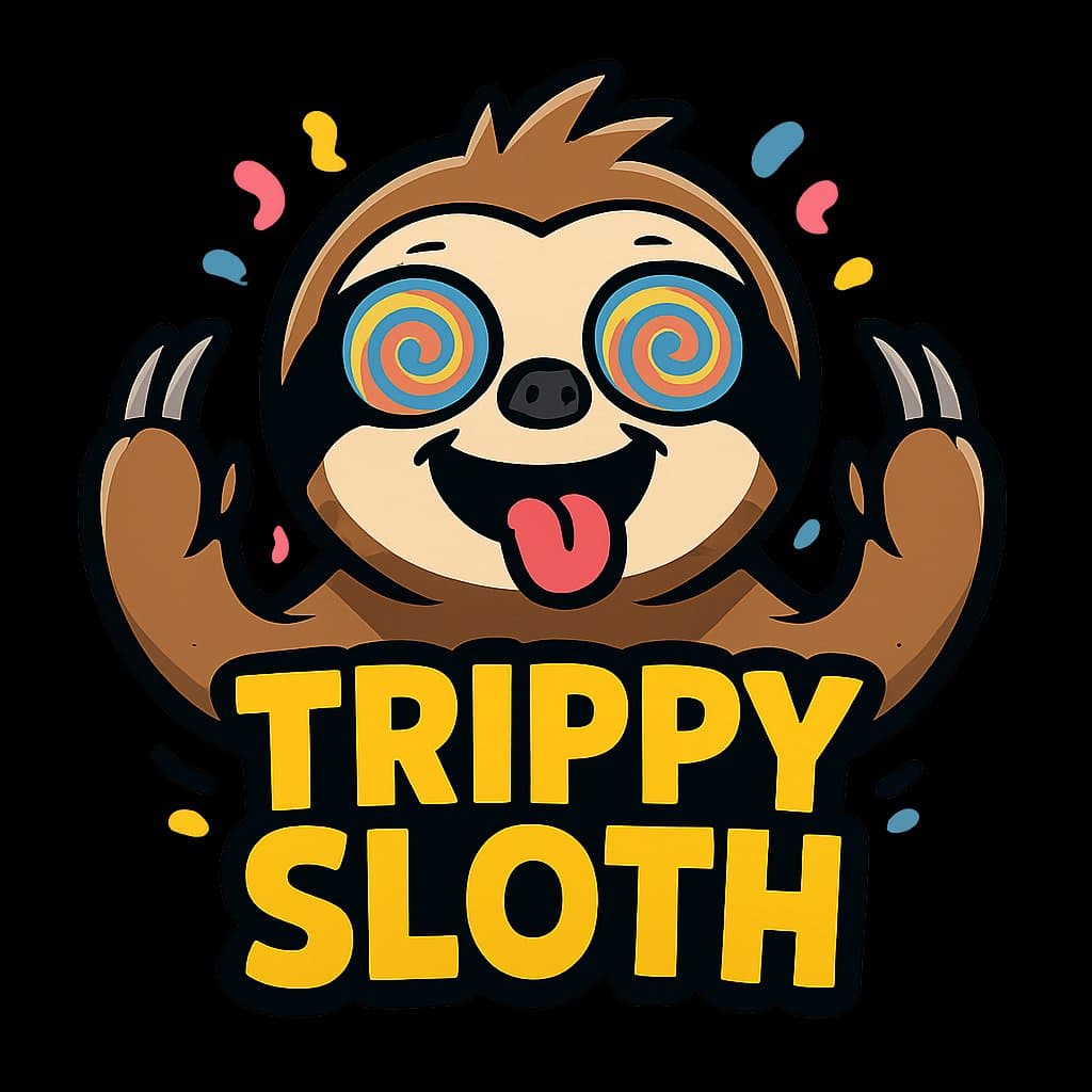 Trippy Sloth Studio Logo
